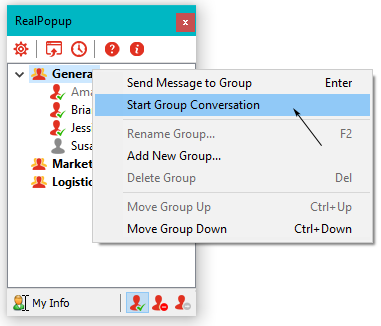 Realpopup: Invite users for chat